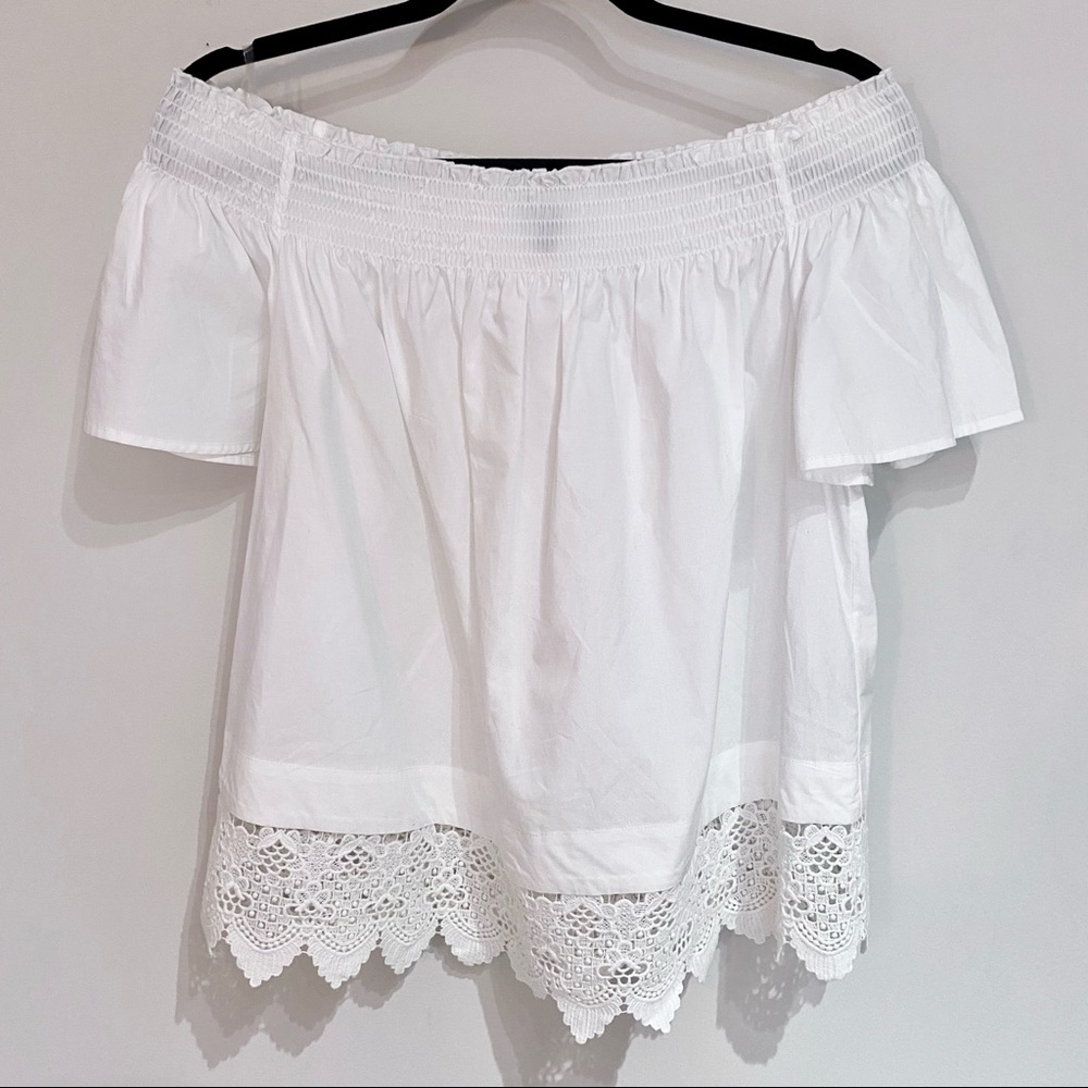 Who What Wear Off-the-shoulder Blouse